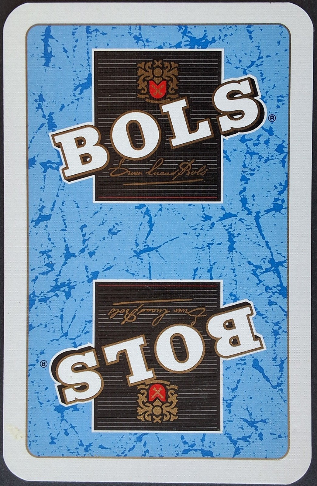 1 Speelkaart  Bols, Ophalen of Verzenden