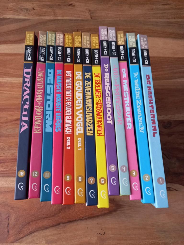 13 luisterboeken hoorspel, Boeken, Luisterboeken, Ophalen