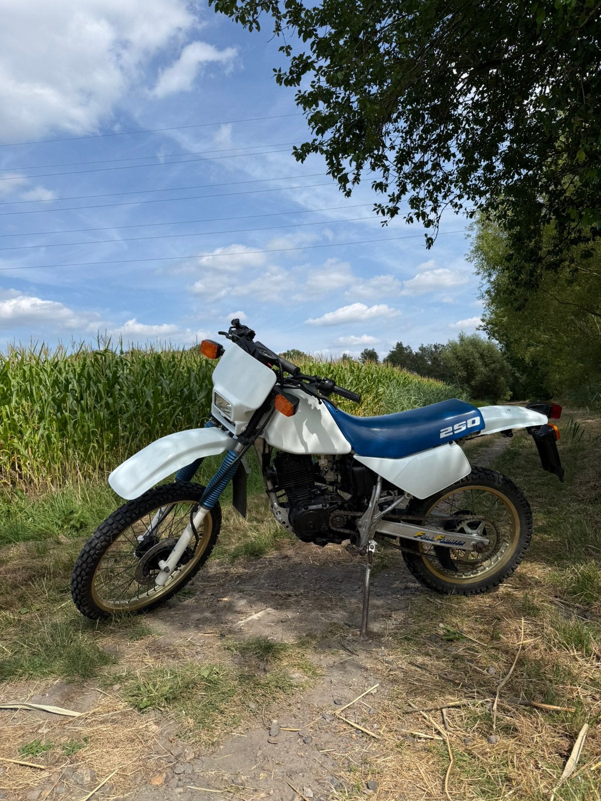 Suzuki dr200 1987 met papieren, Fietsen en Brommers, Ophalen, Gebruikt, Suzuki