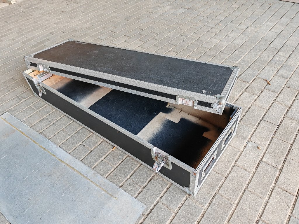 Stevige grote Universele Flightcase (155 x 34 x 54 cm), Muziek en Instrumenten, Ophalen, Gebruikt, Overige aantallen, Overige merken