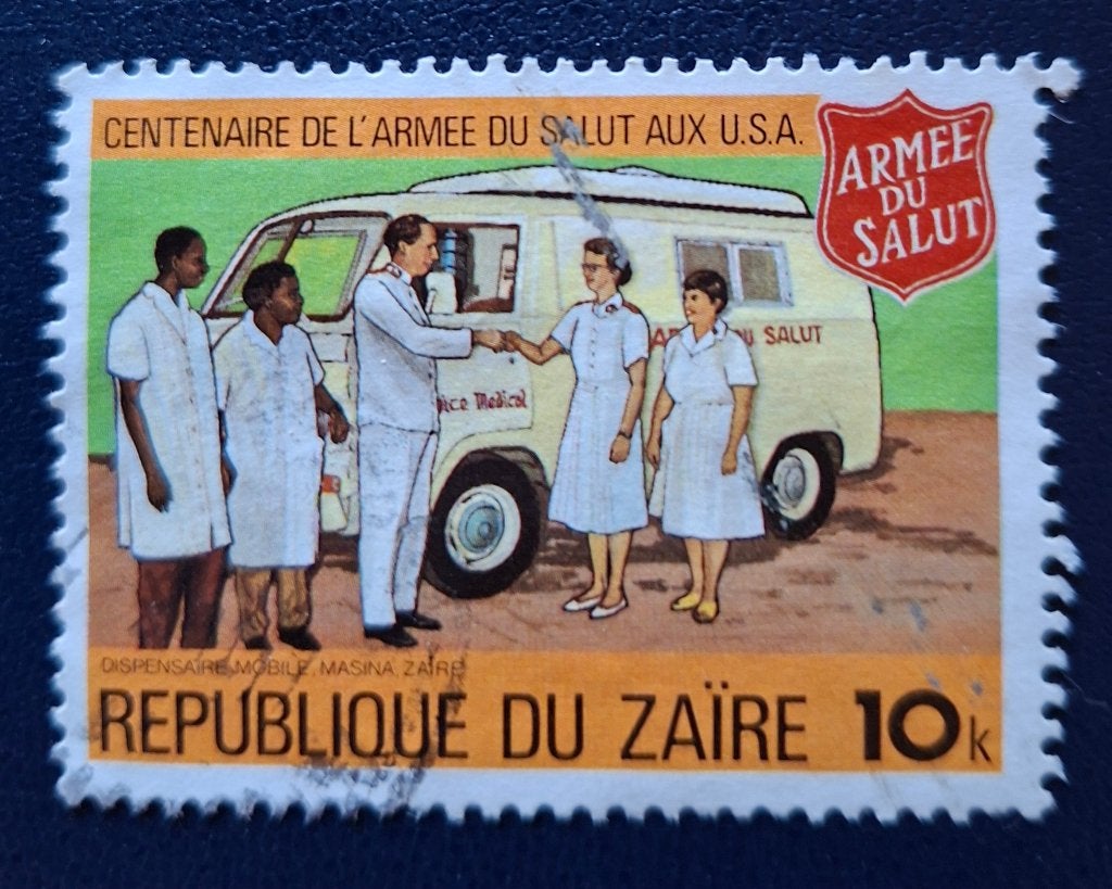 Postzegel Zaïre OBP 1019, Ophalen of Verzenden, Gestempeld