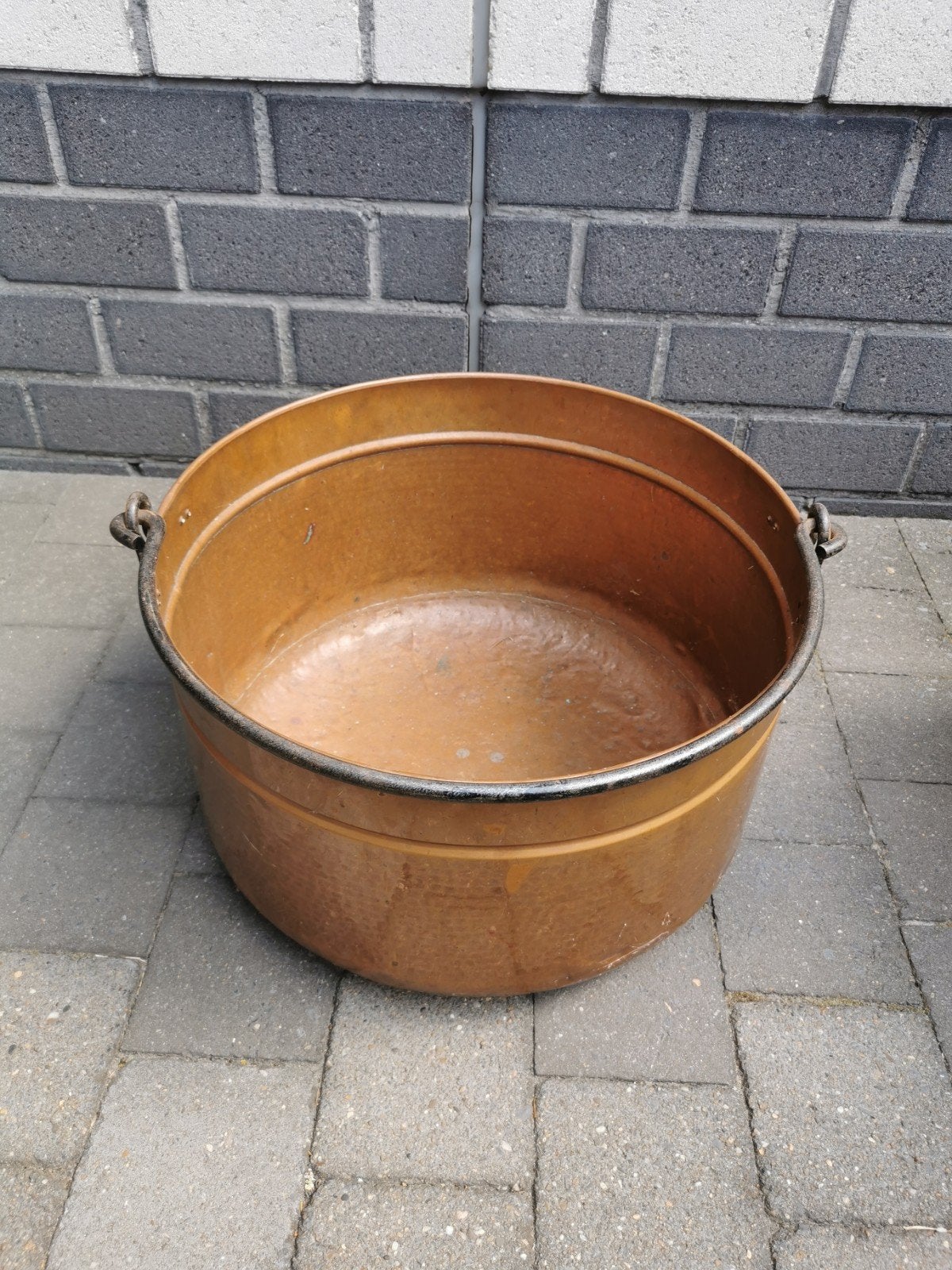 Koperen ketel, Antiquités & Art, Antiquités | Bronze & Cuivre, Enlèvement