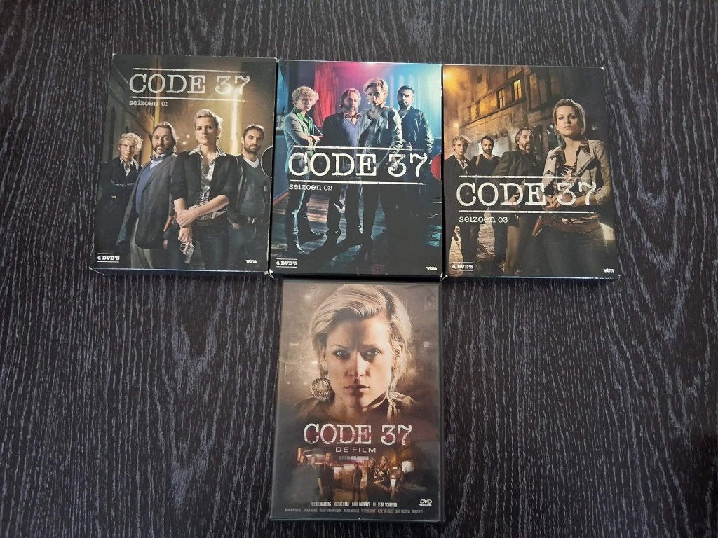 Code 37 serie + de film, Vanaf 16 jaar, Misdaad, Nederlands, Zo goed als nieuw
