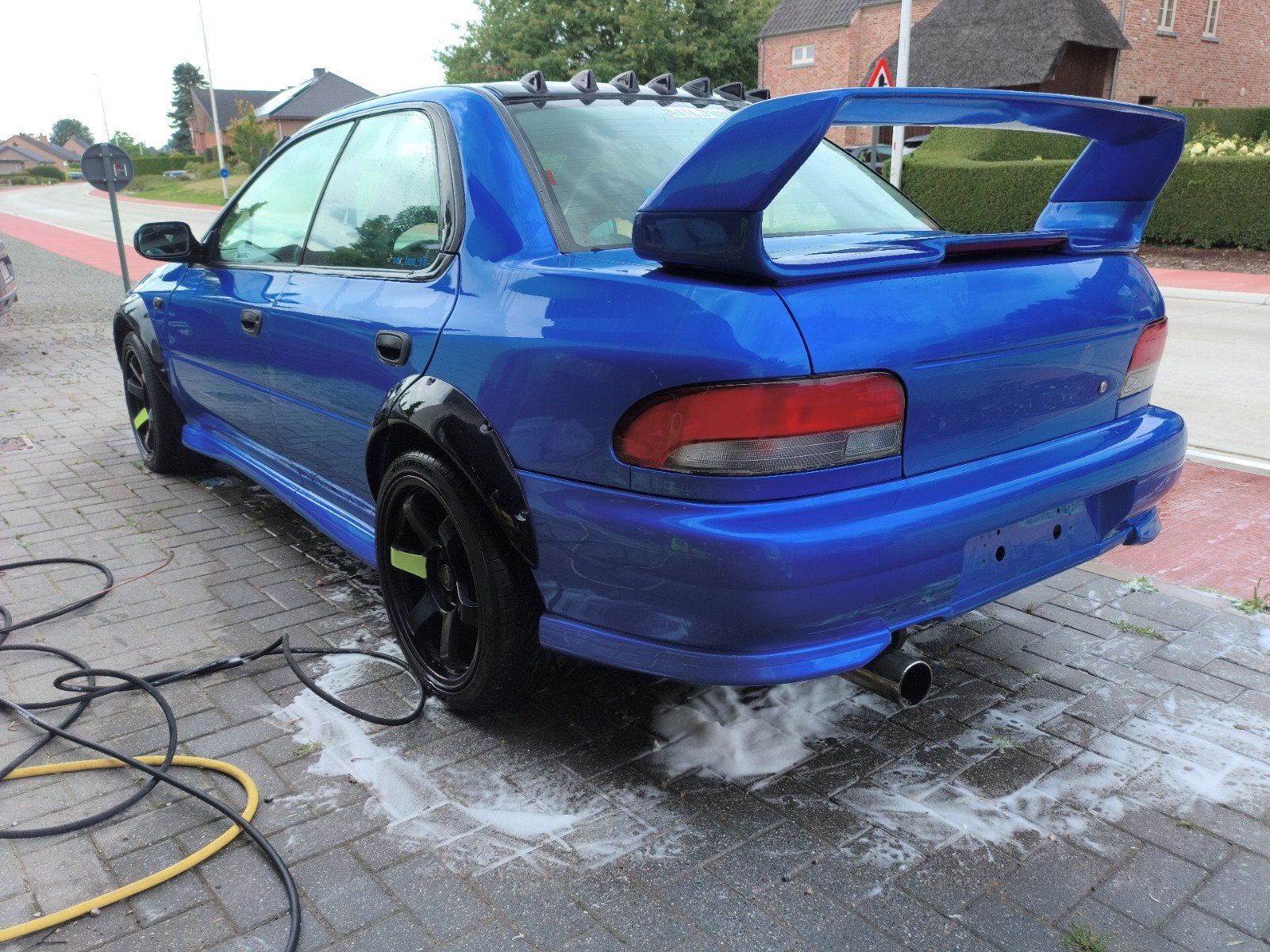 Subaru Impreza GT-Turbo, Autos, Achat, 4 portes, Boîte manuelle, Noir