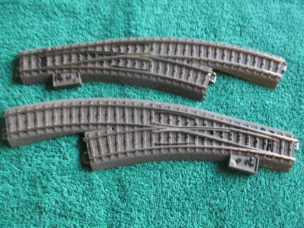 Marklin Aiguillages courbes 24671 + 24672, Hobby & Loisirs créatifs, Enlèvement ou Envoi, Utilisé, Rails, Märklin