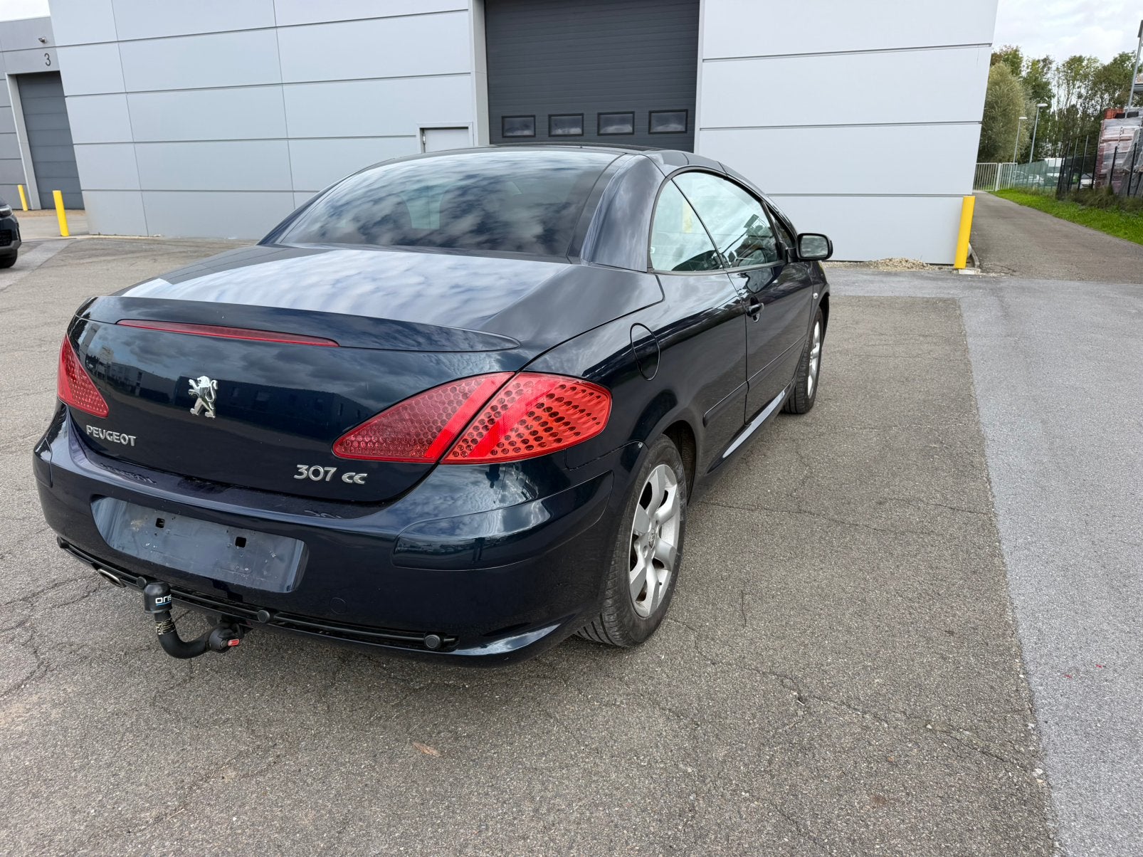 Peugeot 307 Cabrio 1.6 benzine 80 Kw,Bj 2007,Euro 4, Airco, Auto's, Voorwielaandrijving, 4 zetels, Stof, Cabriolet
