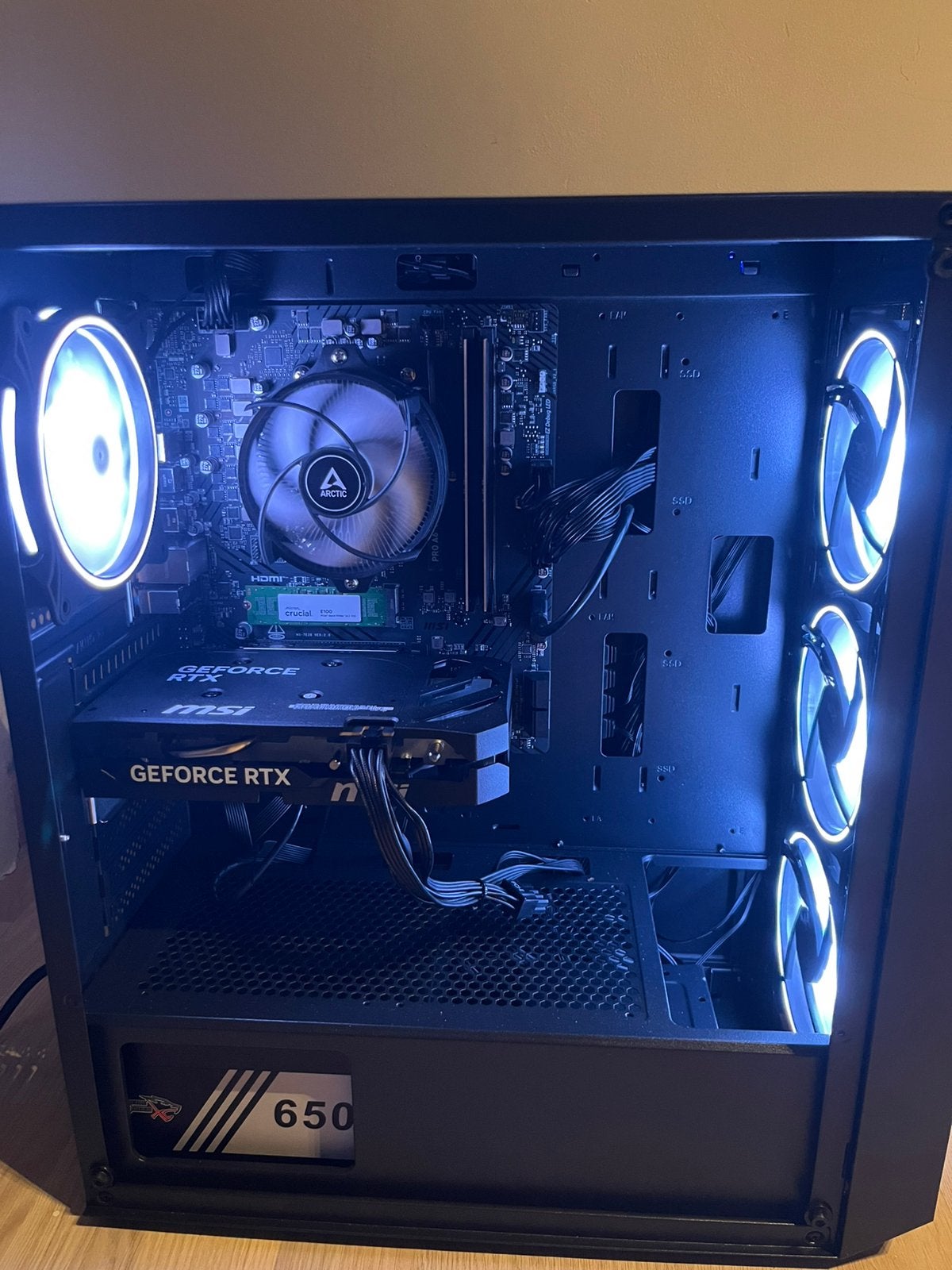 ExtremeGamer Gaming PC | RTX5060 | 32GB DDR5, Ophalen, 32 GB, Zo goed als nieuw, Gaming