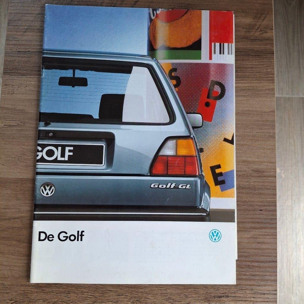 V.W.  De Golf  1988, Livres, Enlèvement ou Envoi, Neuf, Volkswagen