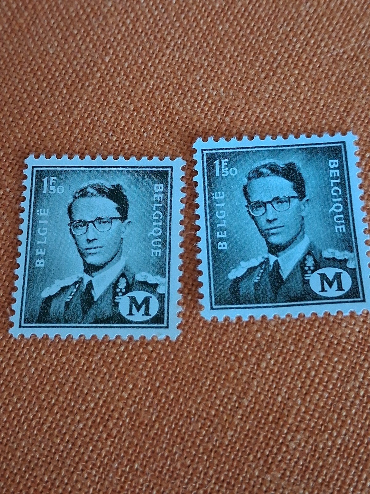 Militaire postzegel uit 1967. Baudoin nr. 924, Ophalen of Verzenden, Overig, Overig