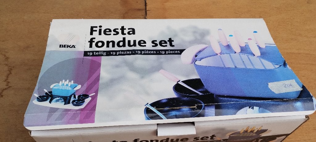 Fondueset, Electroménager, Fondue, Enlèvement, Comme neuf, Service à fondue