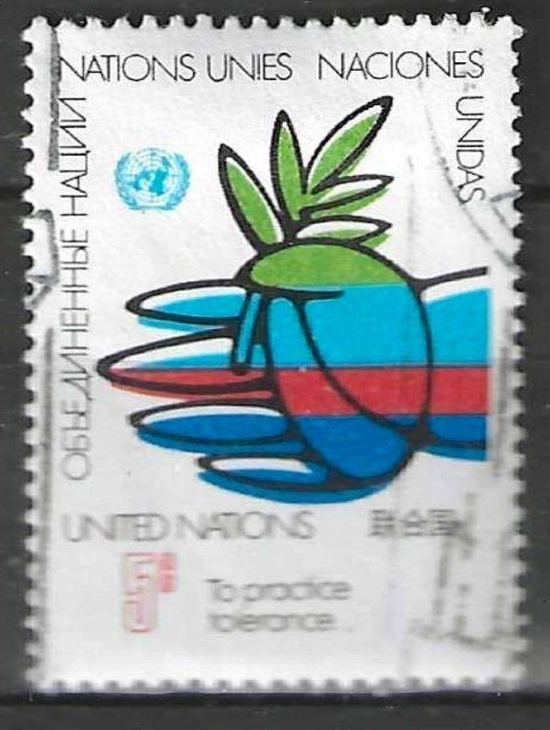 VN-New York 1979 - Yvert 296 - Verdraagzaamheid (ST), Verzenden, Gestempeld