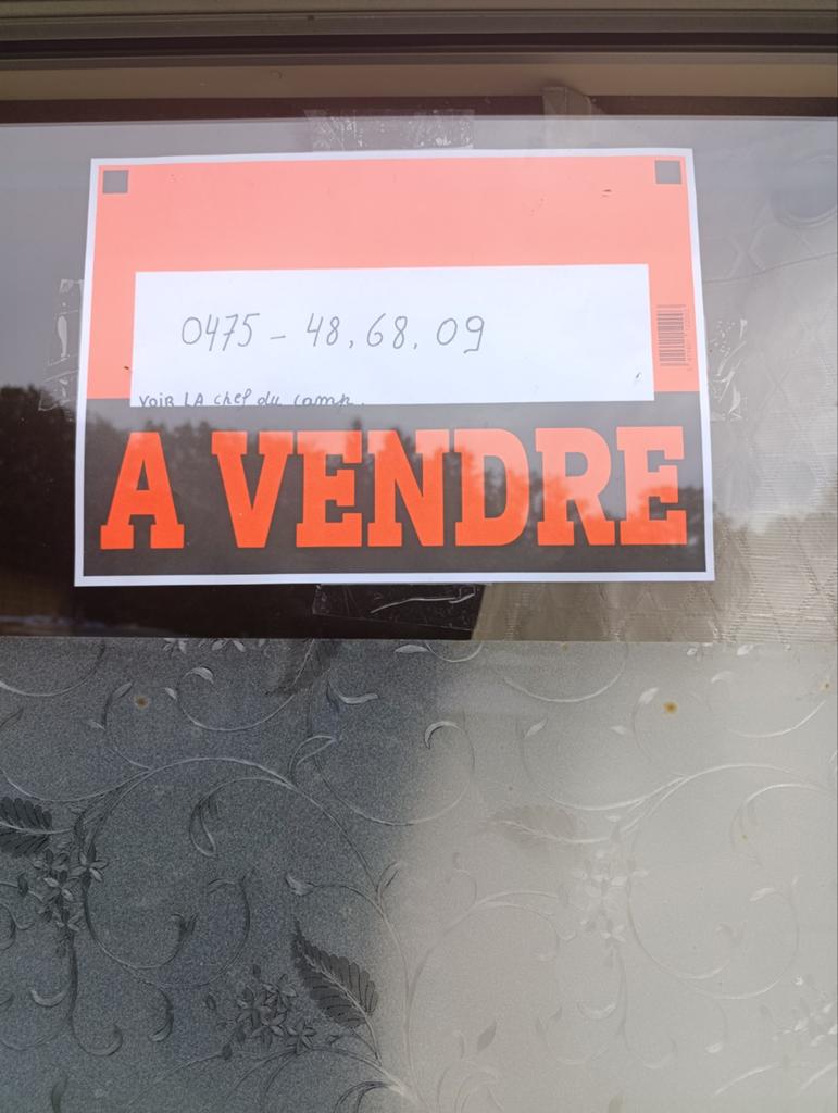 Caravane  residentielle a vendre le Moulin de romedenne