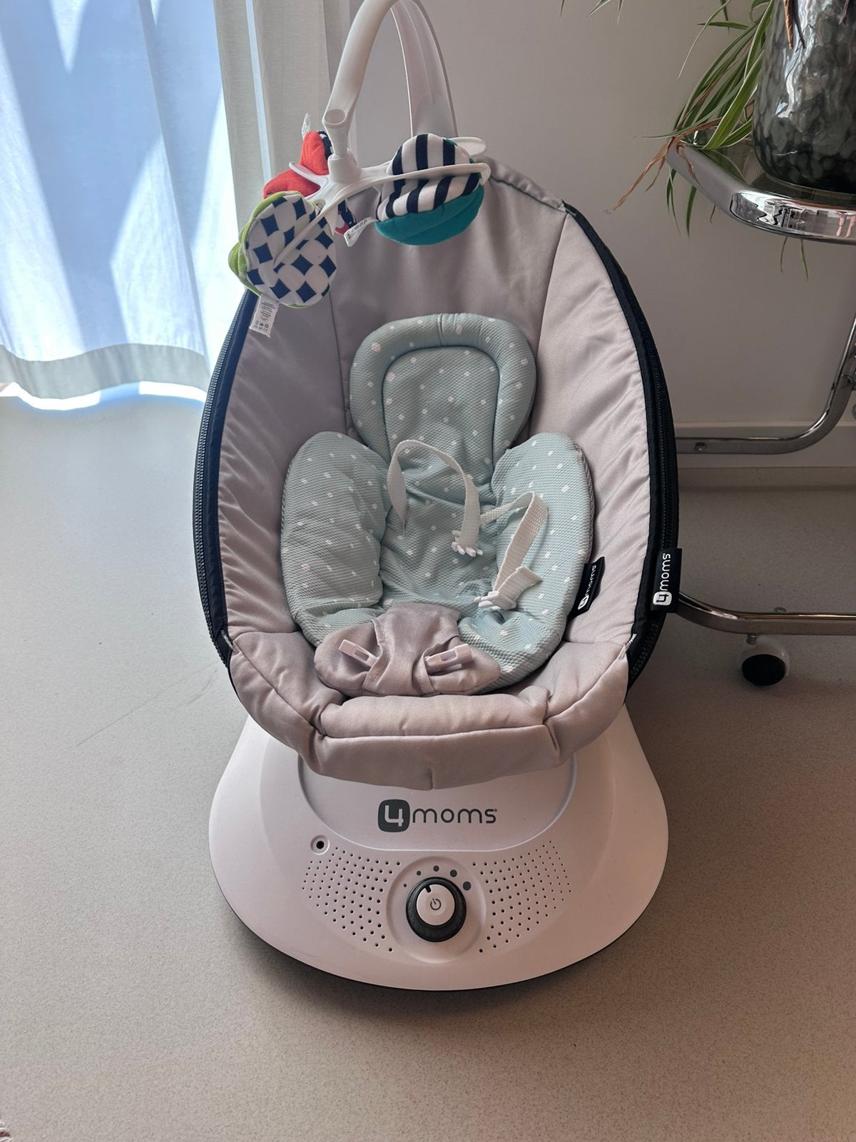 Balancelle bebe 4moms rockababy, Ophalen, Gebruikt, Overige merken