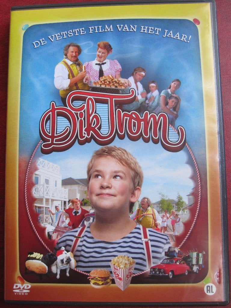 Dik Trom (2010), Cd's en Dvd's, Dvd's | Kinderen en Jeugd, Zo goed als nieuw, Film, Komedie, Alle leeftijden, Nederlands, Nederlands