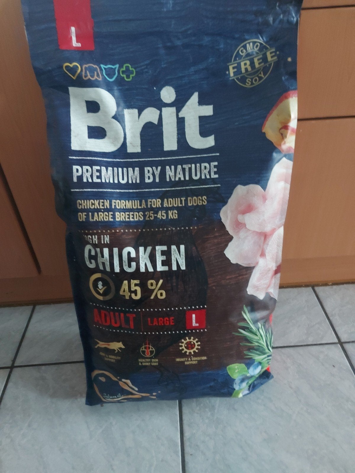 Brit chicken hondenbrokken 8kg nooit gebruikt zak is nog toe, Ophalen, Hond