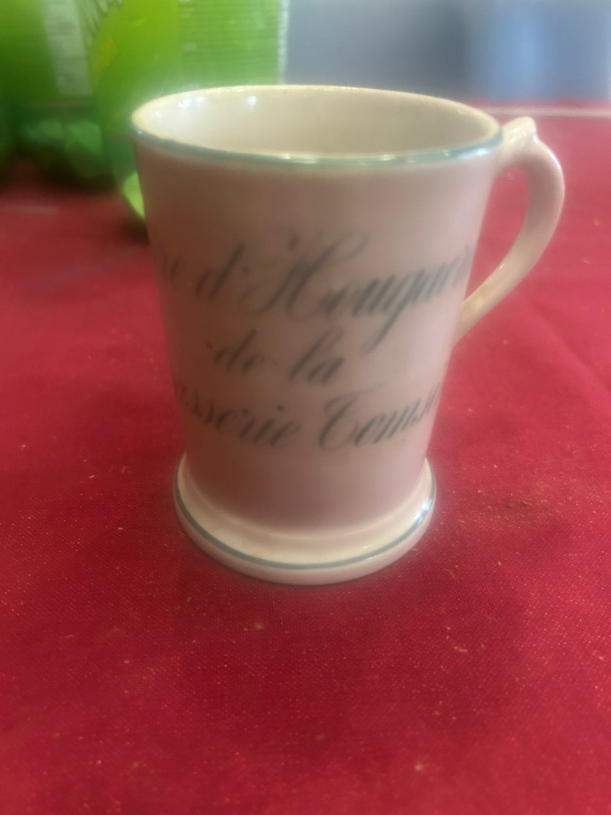 Porcelaine tas tomsin hougaerde zonder bloem, Enlèvement, Utilisé, Verre ou Verres, Autres marques