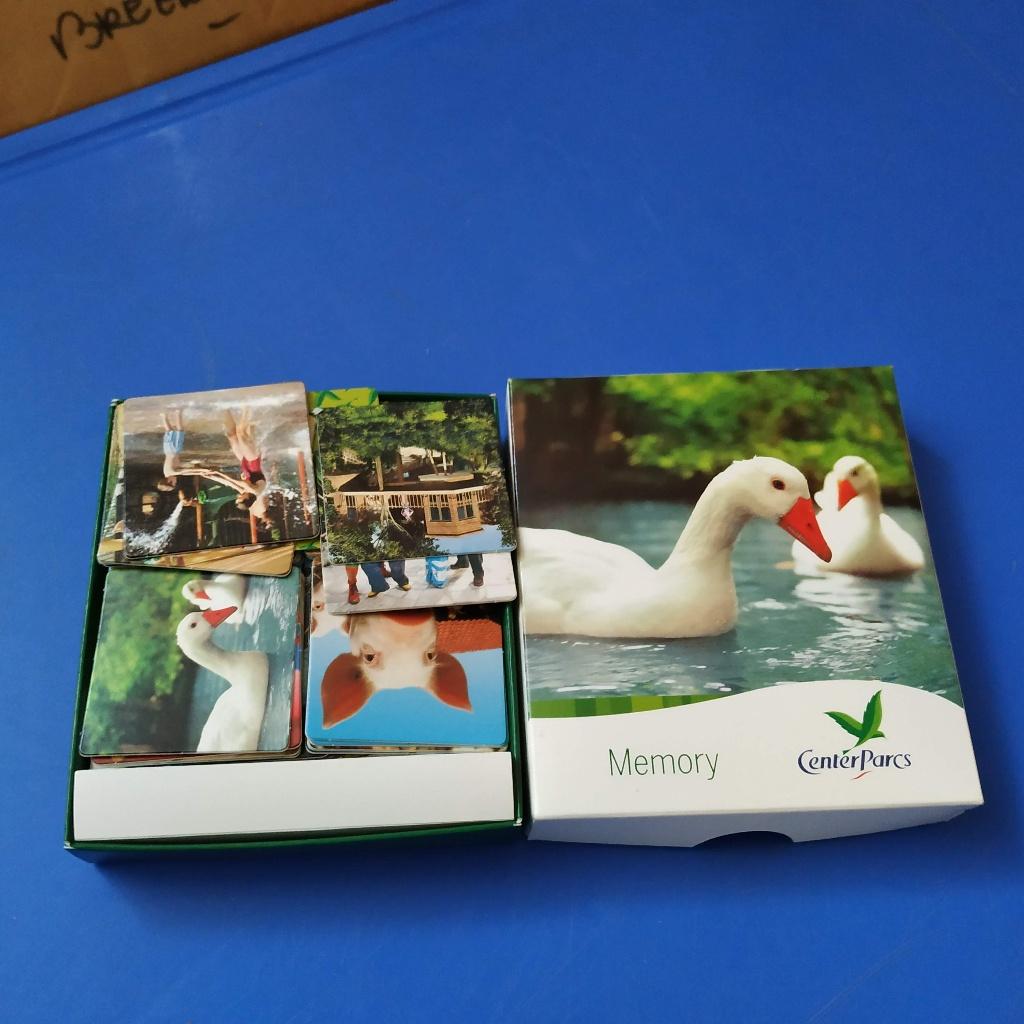 nieuw leuk leerrijk memory spel van centerparcs, Ophalen of Verzenden, Nieuw