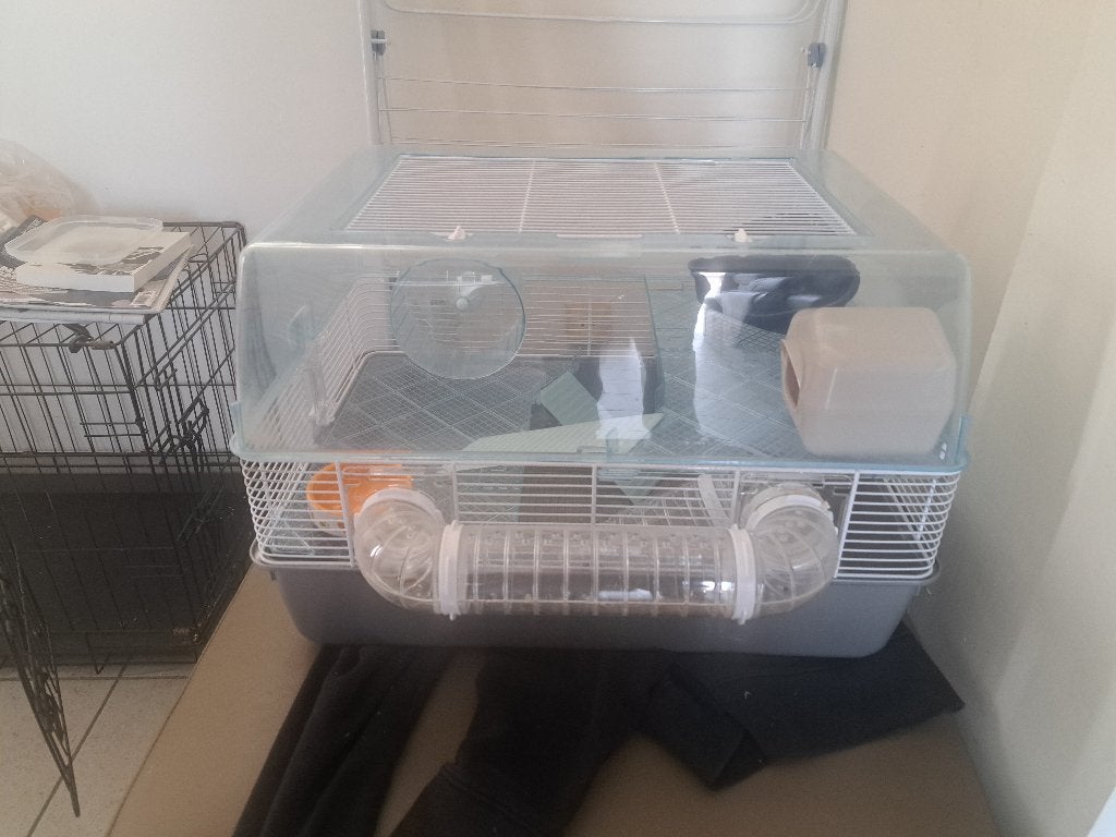 Mooie hamsterkooi, Dieren en Toebehoren, Ophalen, Gebruikt, Kooi, Hamster