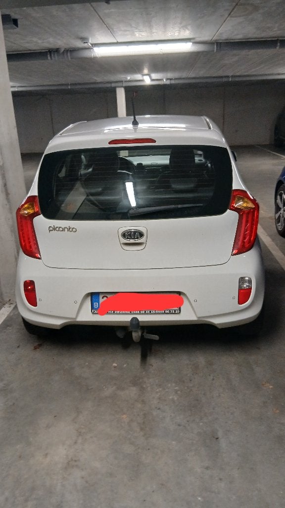 Kia picanto 1.2  automaat benzine, Auto's, Automaat, Euro 5, Wit, 5 deurs