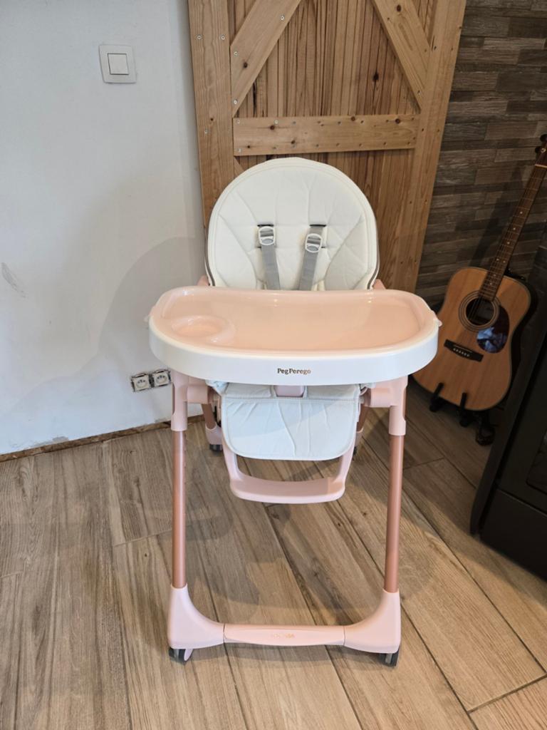 Chaise Per Perego Prima Pappa Follow Me rose, Kinderen en Baby's, Kinderstoelen, Ophalen
