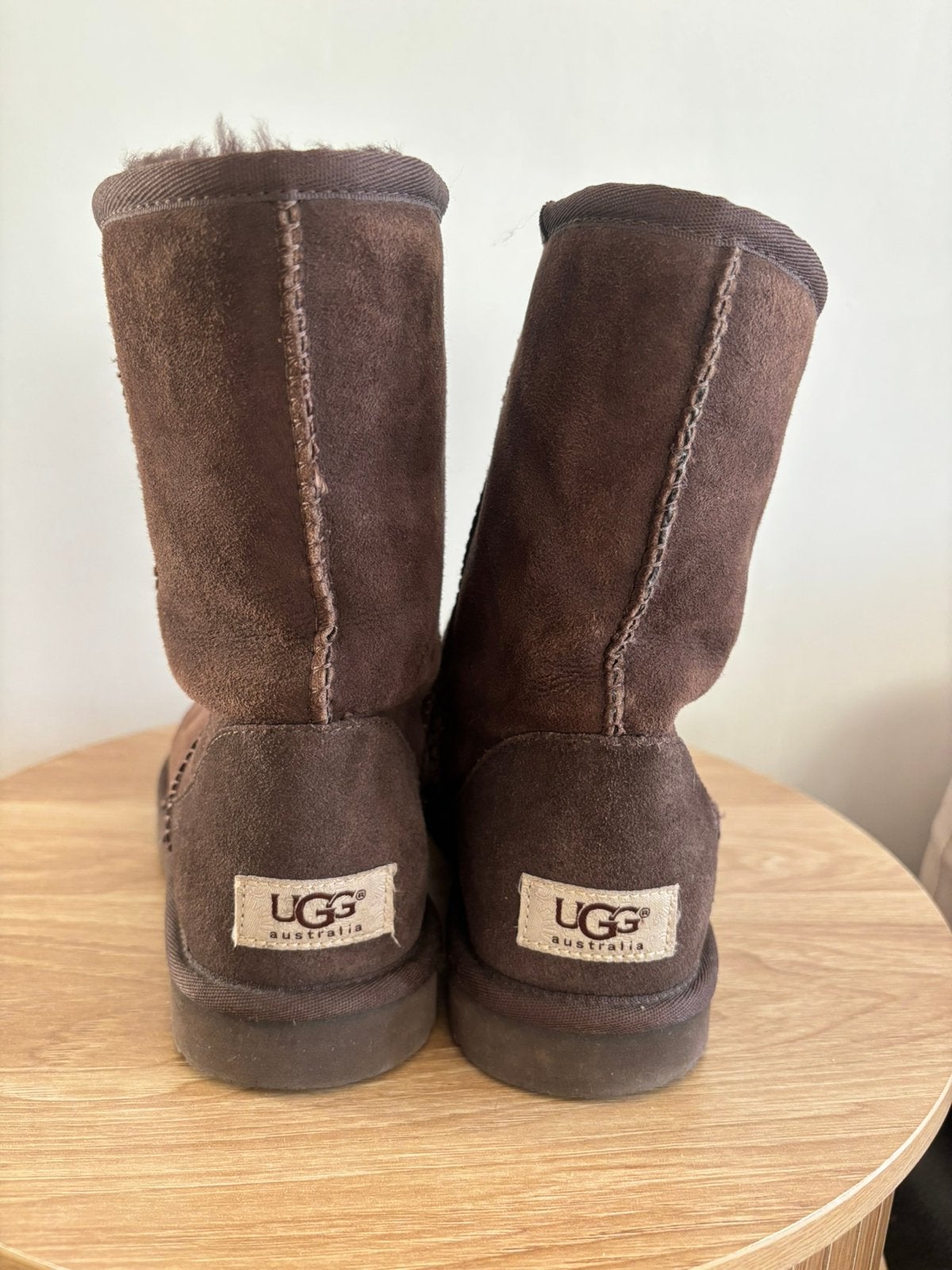 Ugg, Bruin, Lage of Enkellaarzen, Ophalen of Verzenden, Zo goed als nieuw