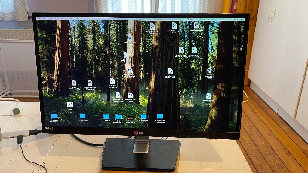 Monitor computer beeldscherm LG IPS 237, Computers en Software, Monitoren, Ophalen, IPS, HDMI, Kantelbaar