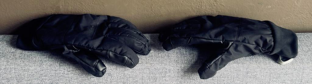 2X warme en winddichte skihandschoenen, maat L, Ophalen of Verzenden, Zo goed als nieuw, Ski