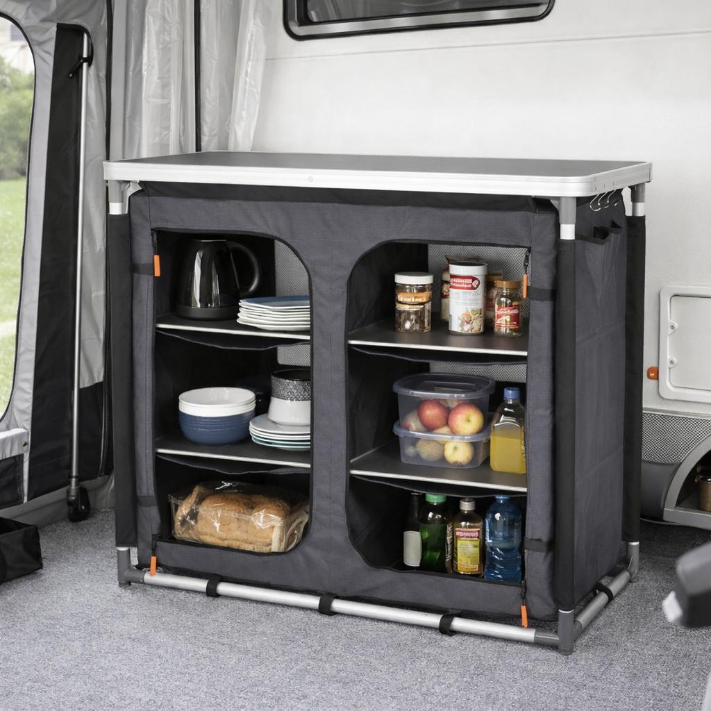 Campingkast, Caravans en Kamperen, Ophalen, Zo goed als nieuw, Campingkast