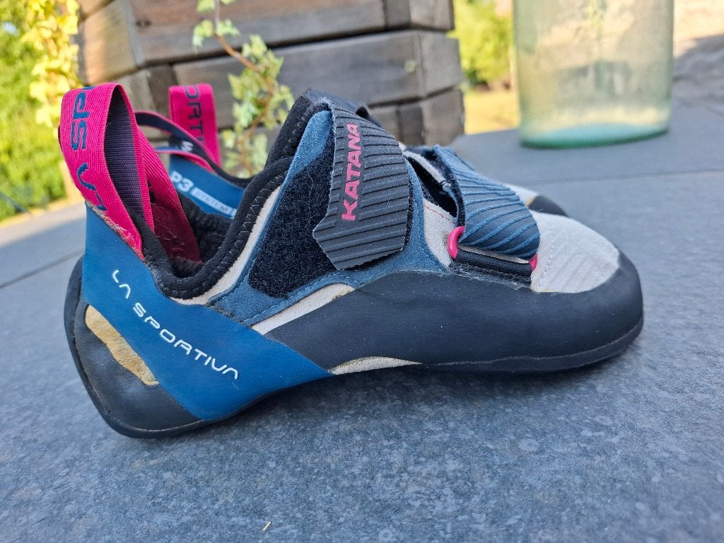 Escalade Chaussons Lasportiva Katana 35.5, Sport en Fitness, Klimsport, Ophalen, Zo goed als nieuw, Klimsportschoenen