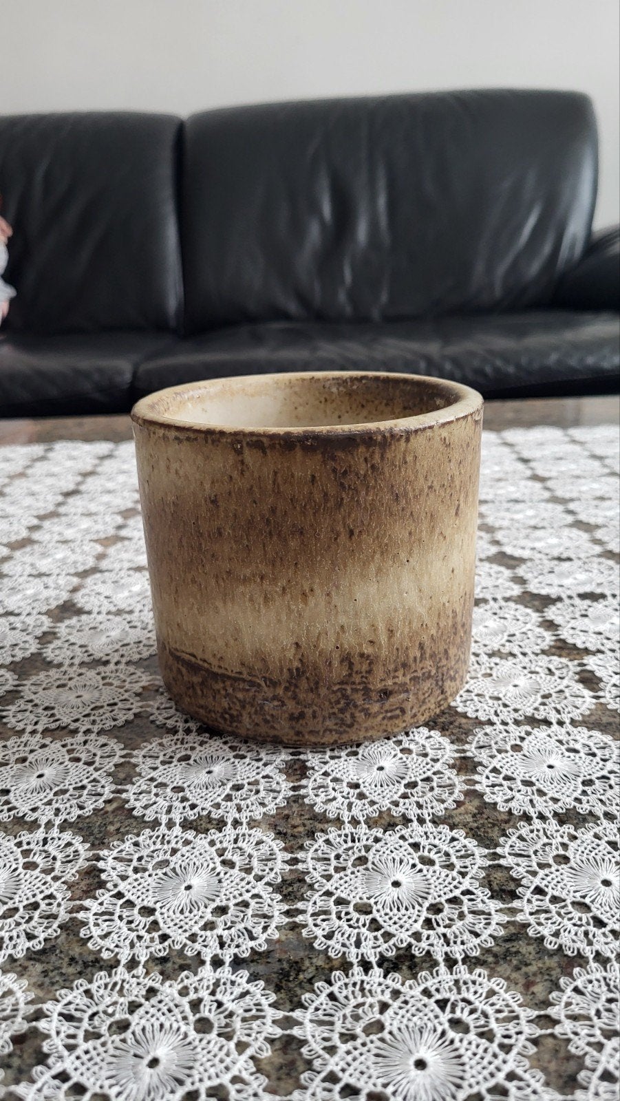 Pot de fleurs en céramique vintage, Enlèvement ou Envoi
