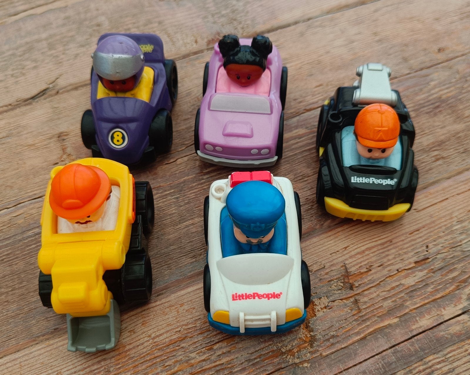 fisher Price little people auto's, Ophalen of Verzenden