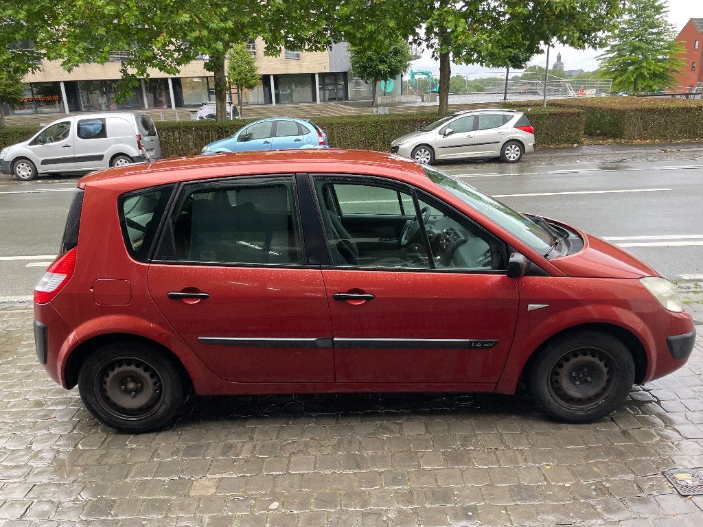 Renault Scénic 2 – 1.4 16V – Roule parfaitement, Autos, Renault, Rouge, Achat, Boîte manuelle, 5 portes