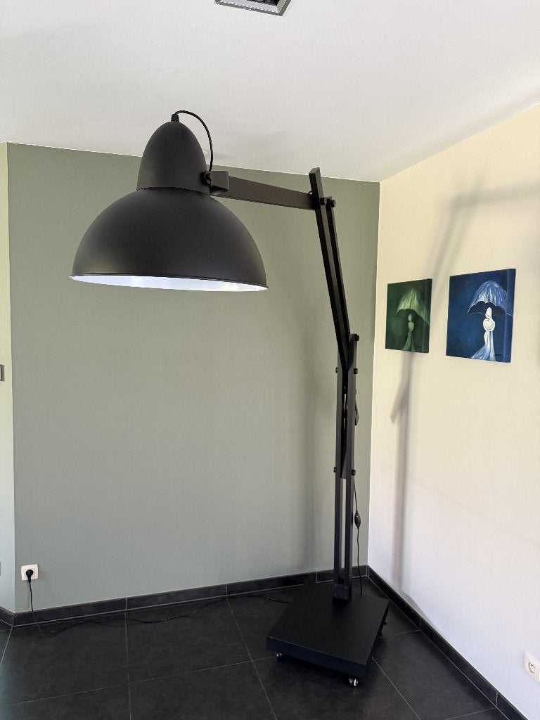 Designlamp T&T Design, Ophalen, 200 cm of meer, E27 (groot), Zo goed als nieuw
