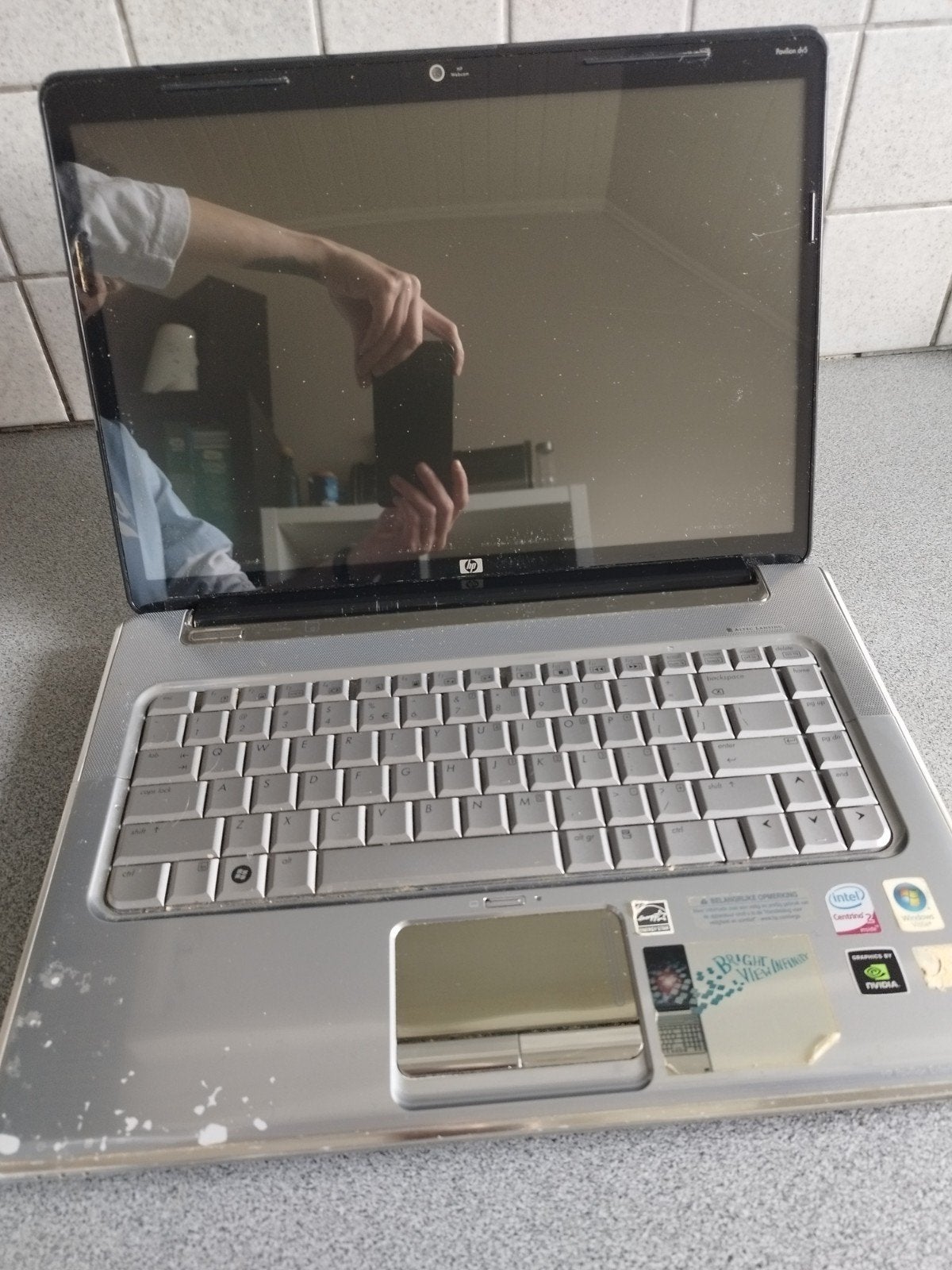 oude hp pavillon dv5, Ophalen, HDD, Qwerty, Hp pavilion