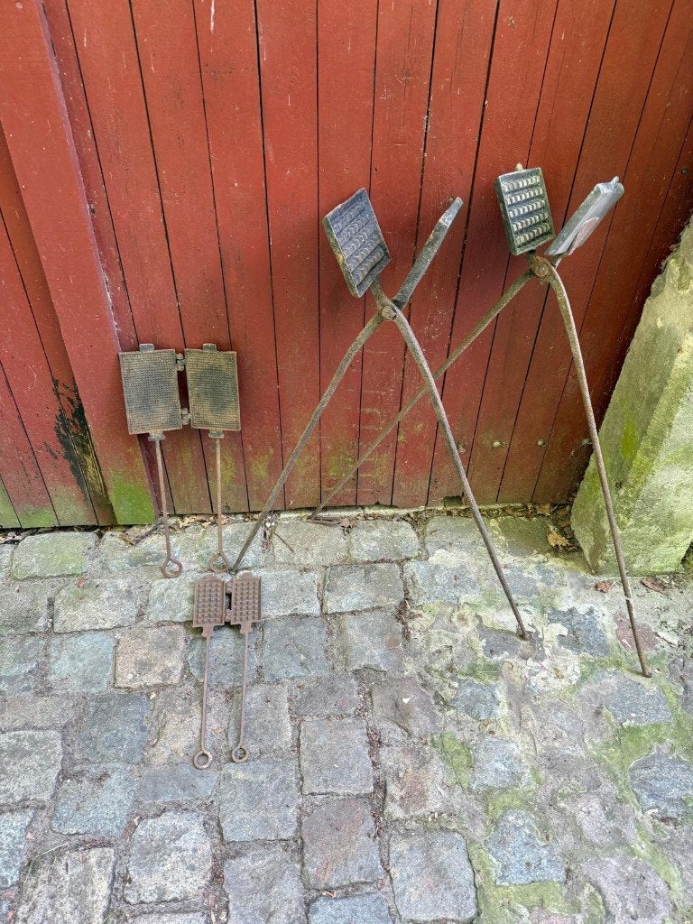 Antieke wafelijzers, Antiek en Kunst, Ophalen