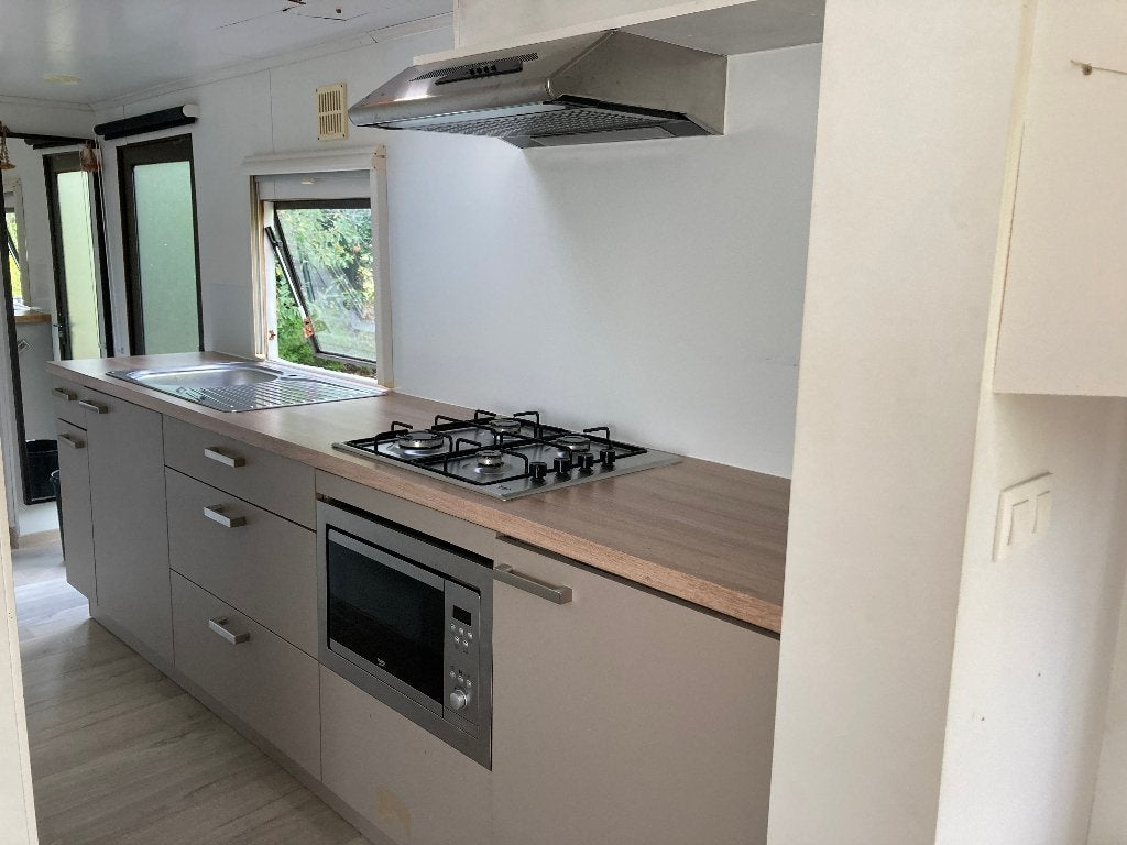 Cuisine/kitchenette avec appareils électroménagers, Maison & Meubles, Synthétique, Autres couleurs, Enlèvement, Utilisé
