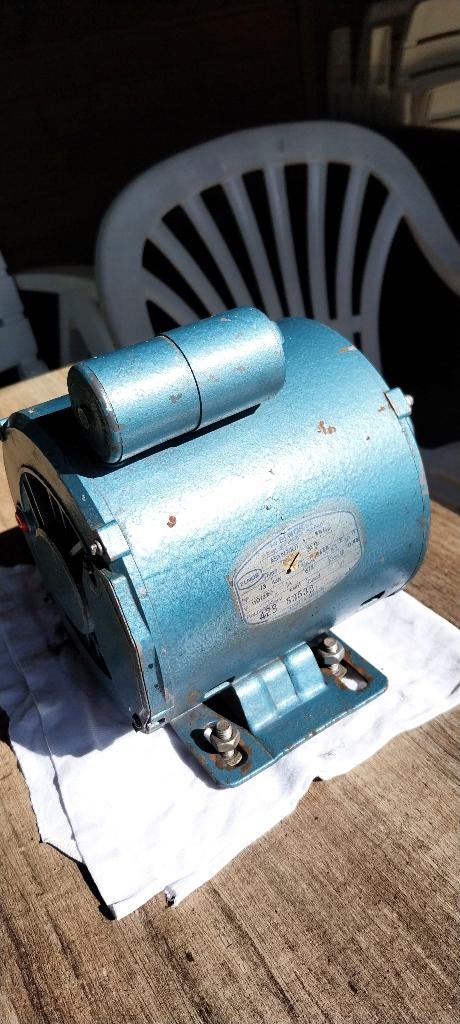 Elektro motor type ELNOR, monofase, Bricolage & Construction, Moteurs, Utilisé, Moteur électrique, Moins de 1400 tpm, Enlèvement