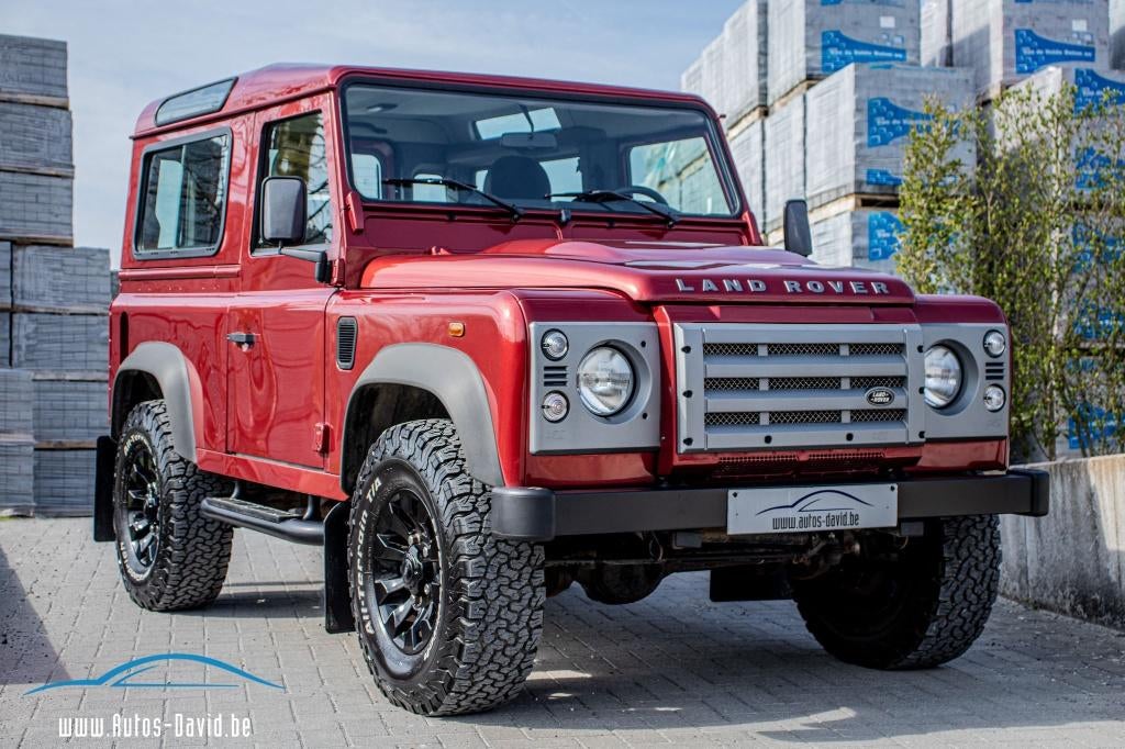 Land Rover Defender 90 VAN TD4 2.4d 4X4 / 32.000KM, Auto's, Land Rover, Bedrijf, Te koop, 4x4, Airbags, Airconditioning, Alarm