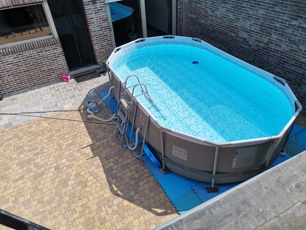 zwembad bestway, Tuin en Terras, Ophalen, Gebruikt, 80 tot 120 cm, 300 cm of meer