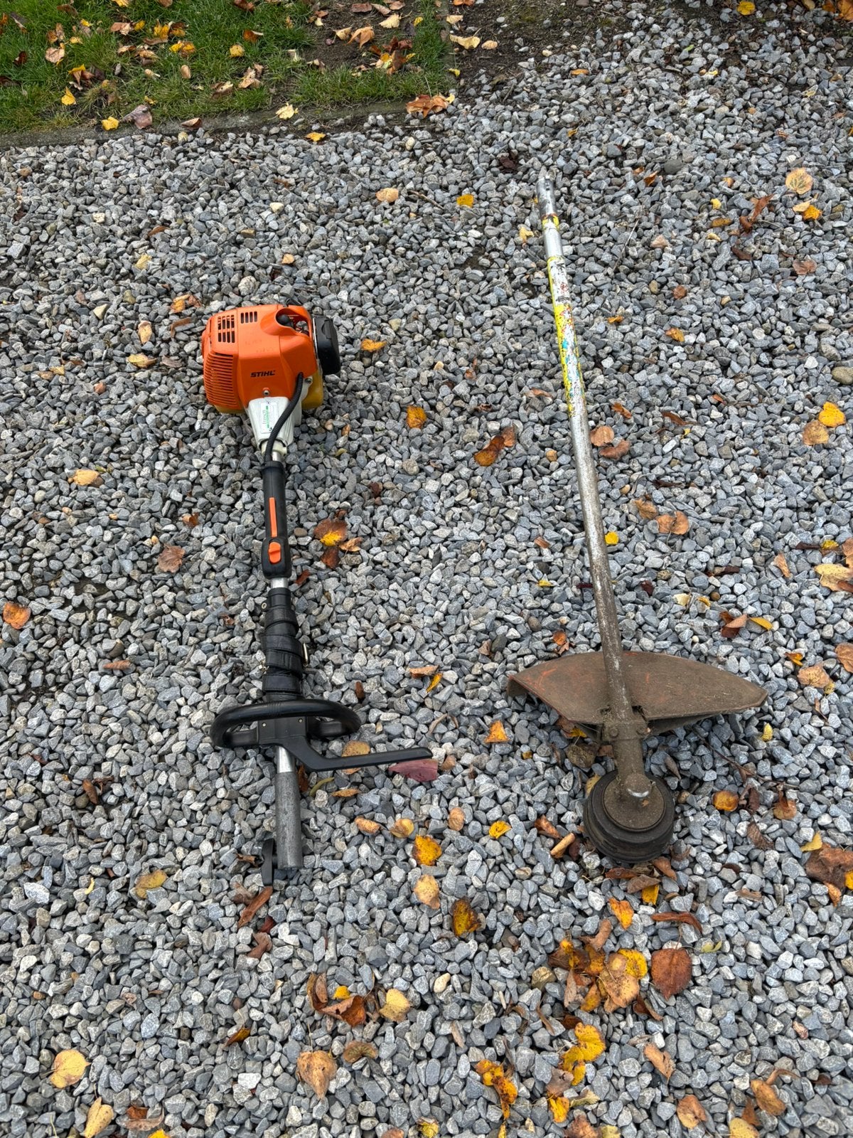 Combi km 85 r met bosmaaier, Ophalen of Verzenden, Gebruikt, Benzine