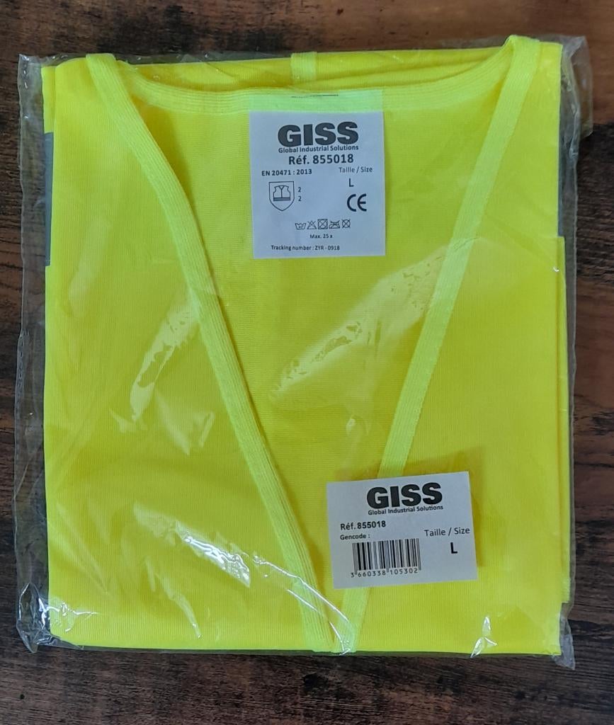 GILET SECURITE taille L, Enlèvement, Neuf
