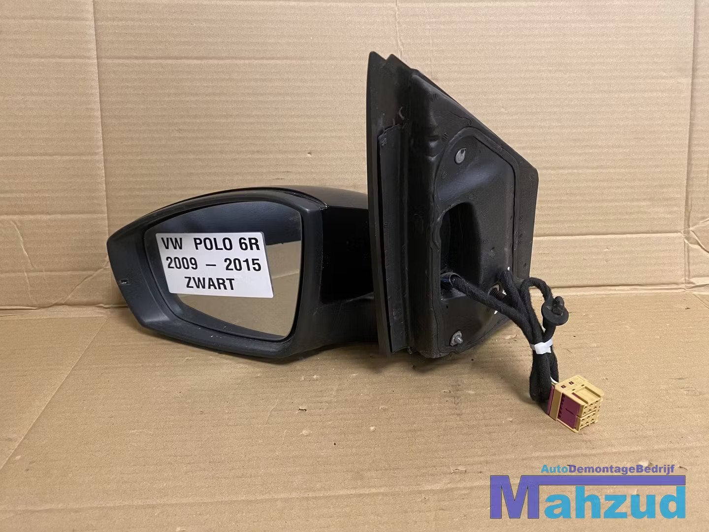 VW POLO 6R Zwart links spiegel buiten 2009-2016, Auto-onderdelen, Gebruikt, Volkswagen, Volkswagen AG, Vw@volkswagen.de