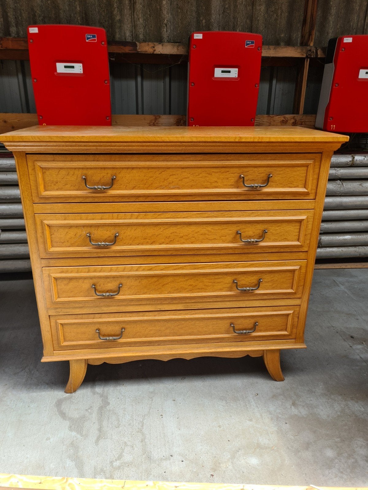 Armoire à 4 tiroirs, Enlèvement