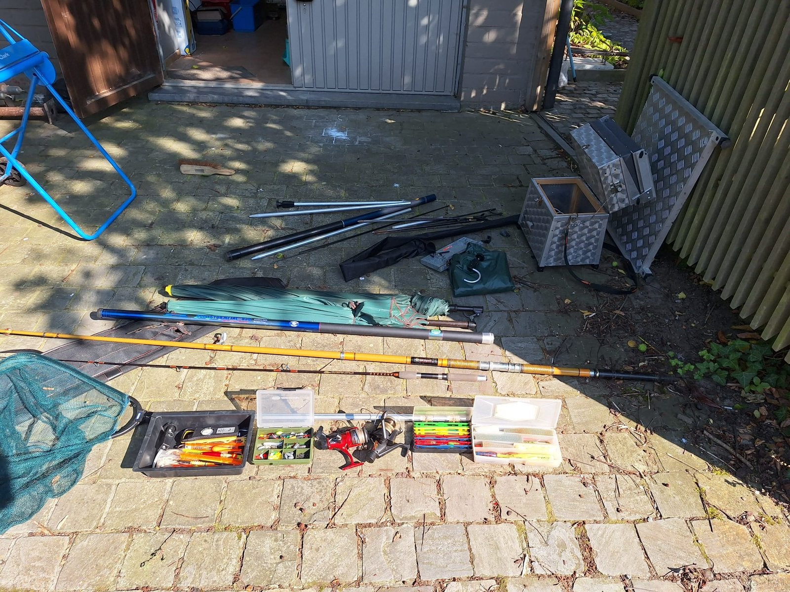 Vismateriaal, Watersport en Boten, Hengelsport | Algemeen, Ophalen, Gebruikt