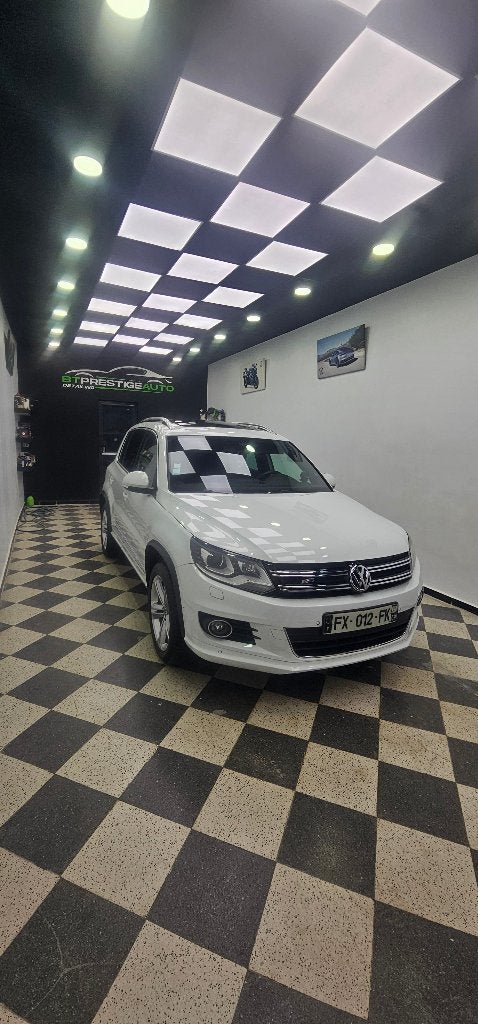Tiguan Rline, Auto's, Euro 5, Zwart, Leder, Particulier