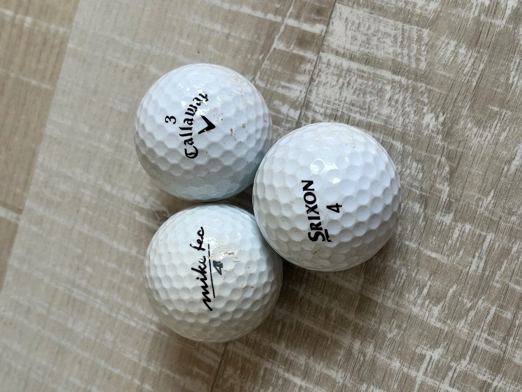 3 golfballetjes, Enlèvement, Comme neuf, Balle(s), Callaway