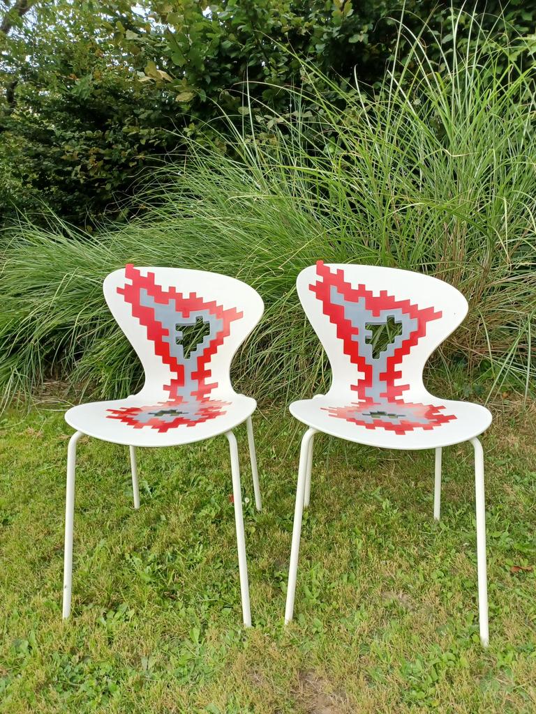 Vintage design stoelen gaber, Ophalen, Zo goed als nieuw