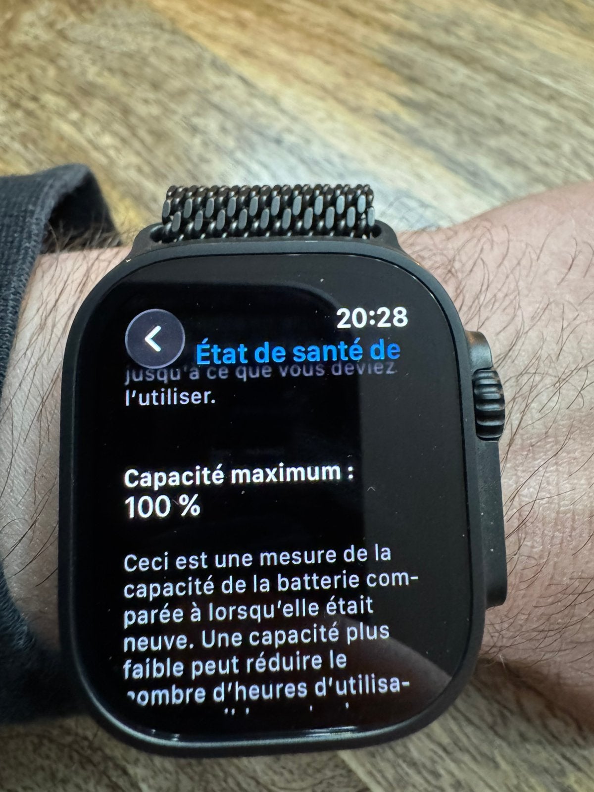 Apple Watch Ultra 2 avec 2 bracelets  100%, Ophalen, Conditie, Zo goed als nieuw, Zwart