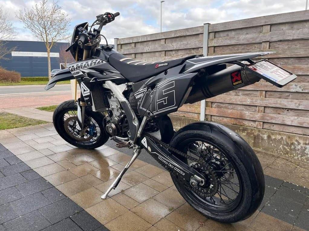 Yamaha WR450f supermoto, 450 cc, Particulier, 1 cilinder, SuperMoto