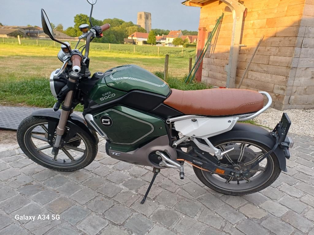 Super Soco TC bj 2022, Ophalen, Gebruikt, Overige modellen, Klasse B (45 km/u)